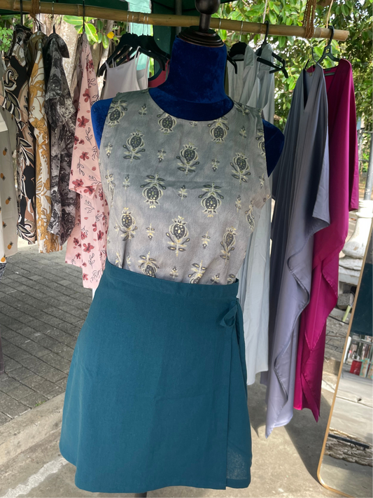 Mini skirt Dark Teal