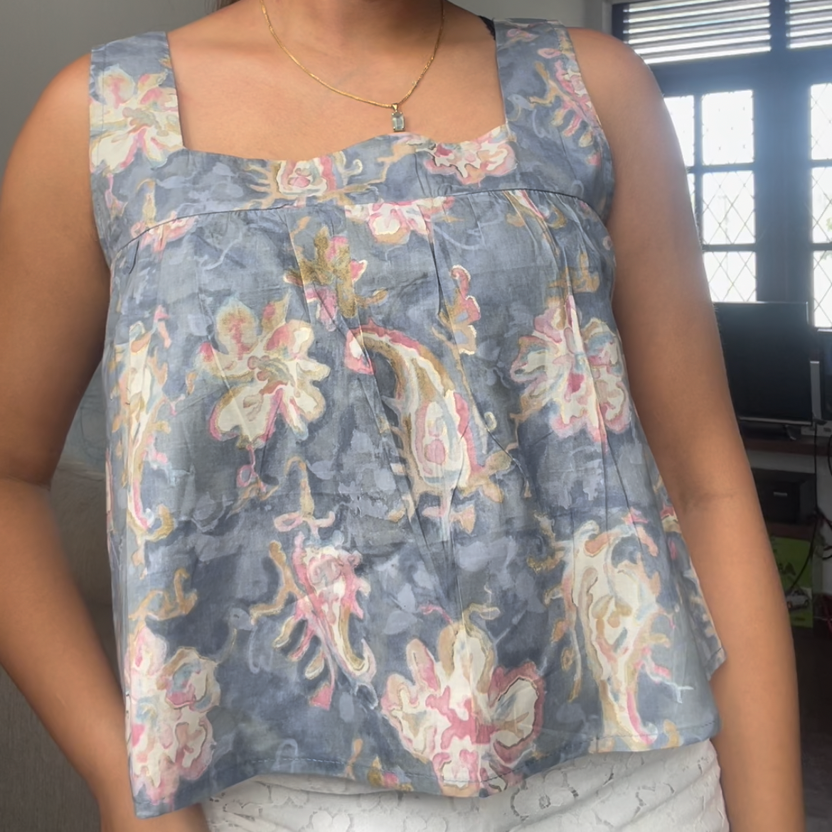 Lilly Top Blue