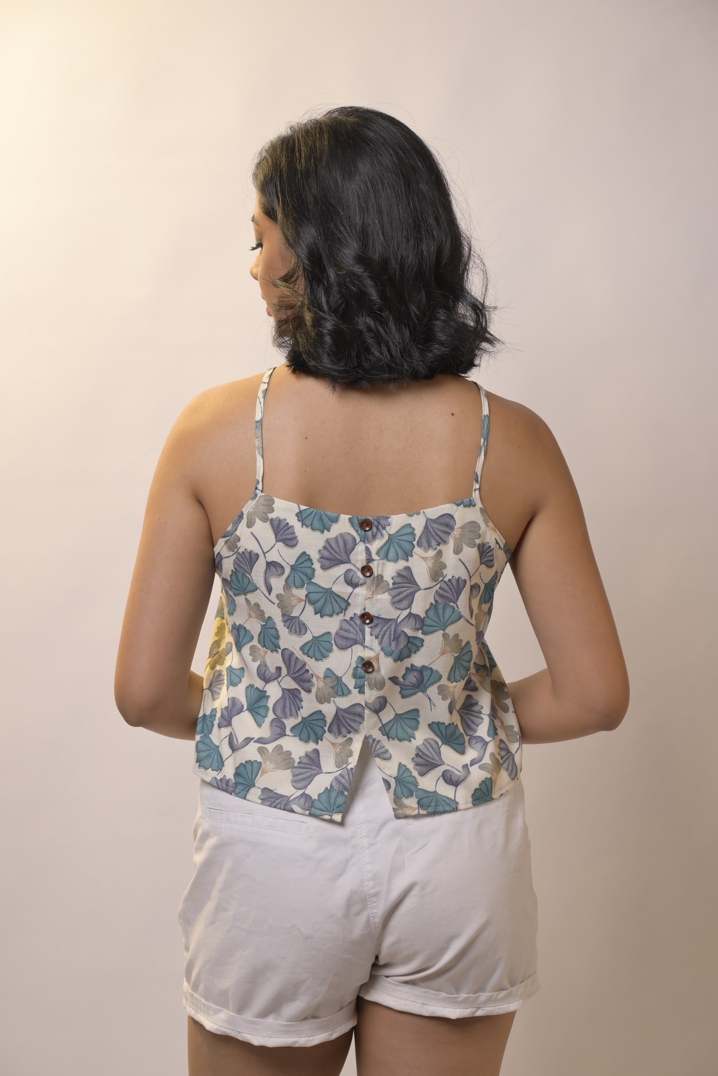 Dolly Top - Blue Floral