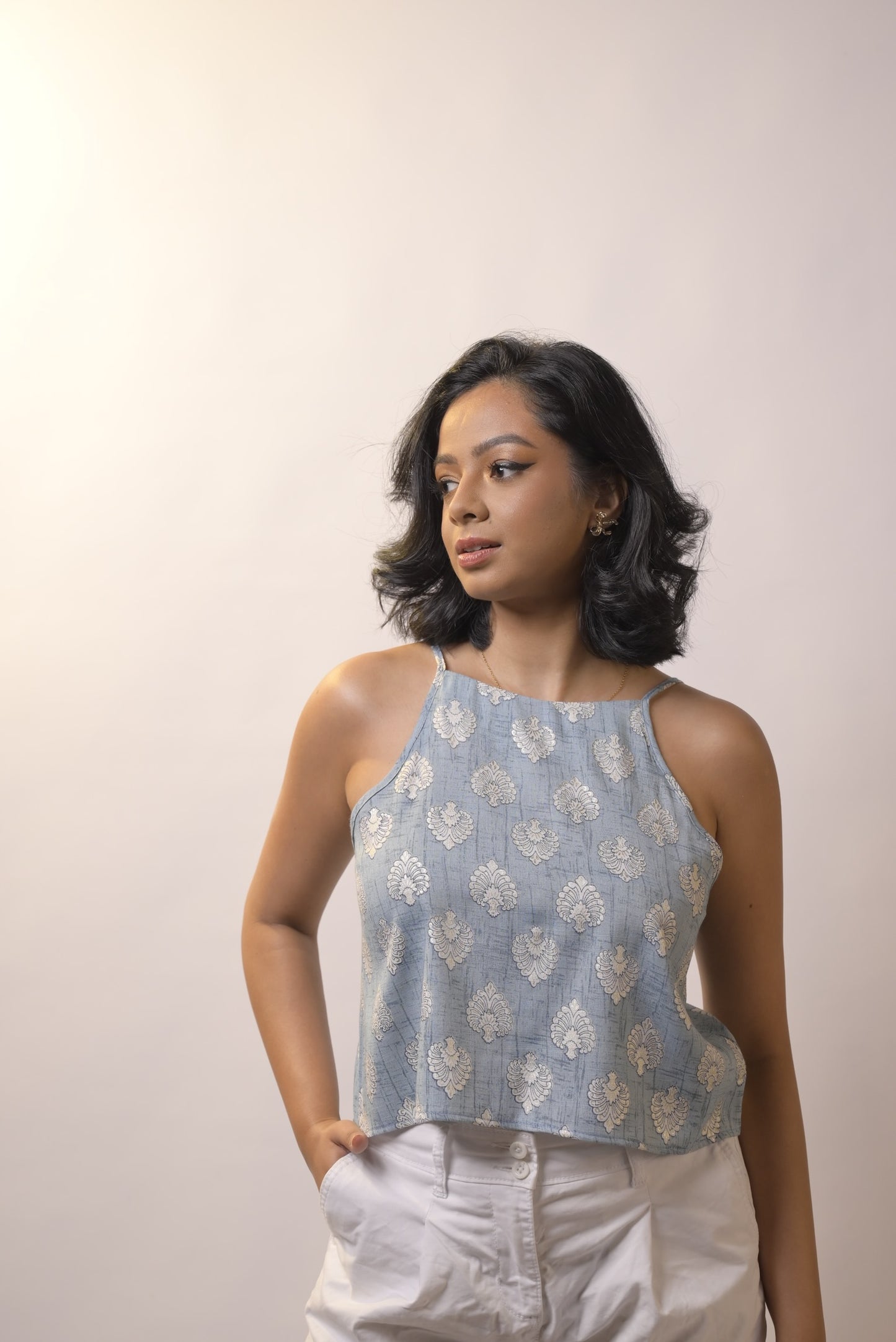 Dolly Top - Blue Print