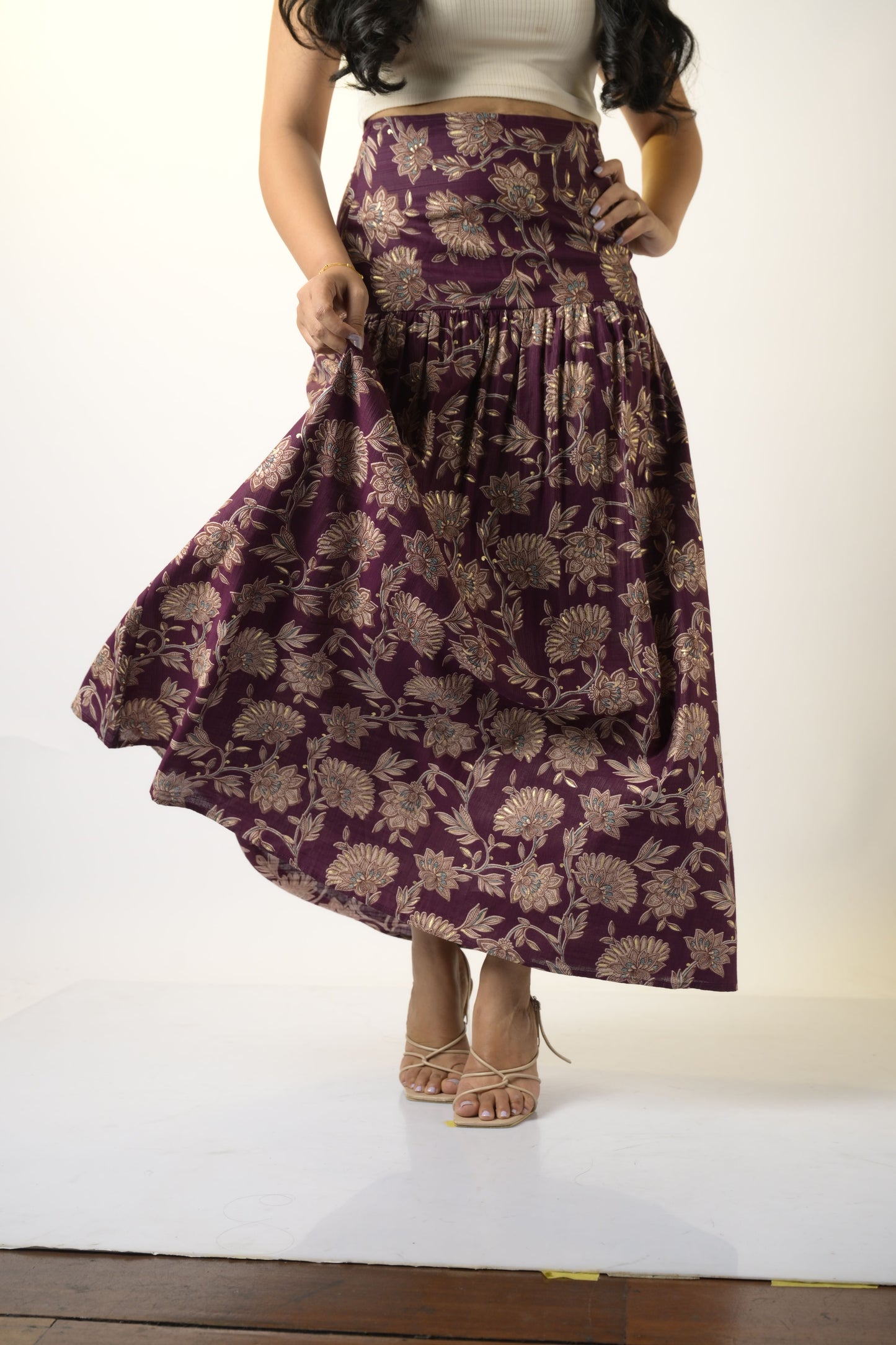 Ceylon Girl Maxi Skirt