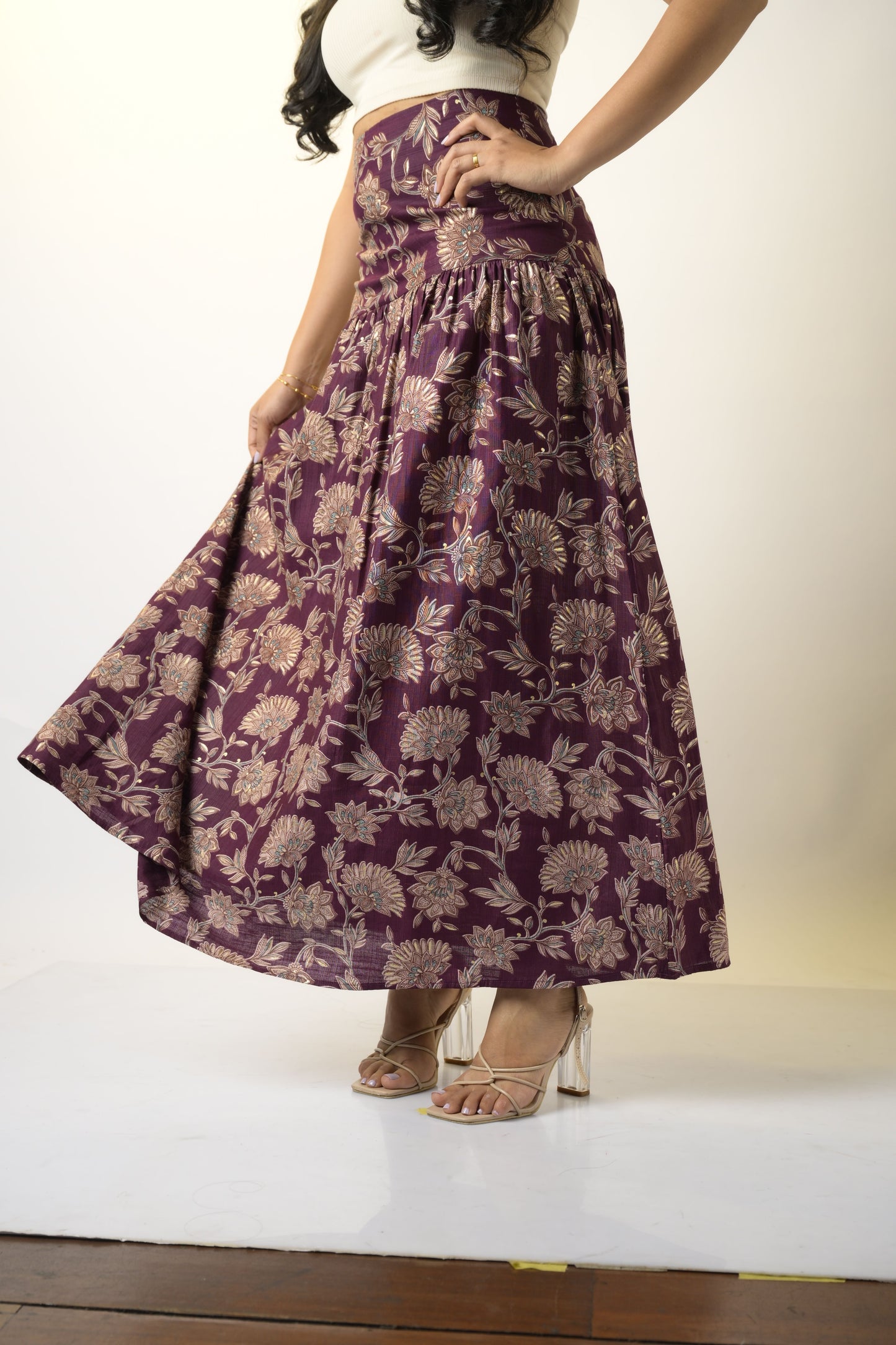 Ceylon Girl Maxi Skirt